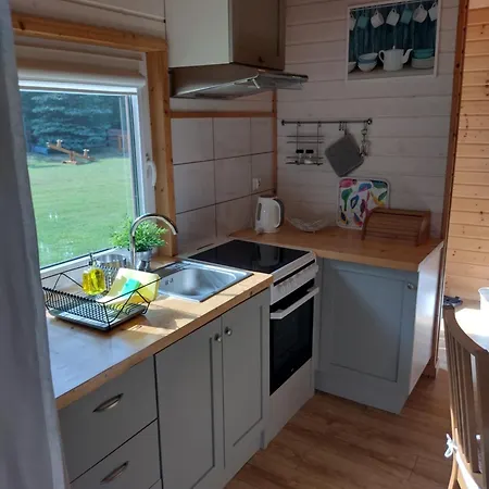 Ferienhaus Zielone Zacisze Wierzchucino